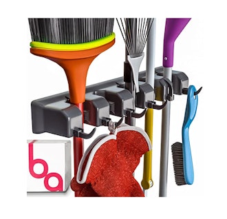 Berry Ave Broom Holder and Garden Tool Organizer 