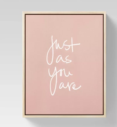 Just As You Are Framed Print