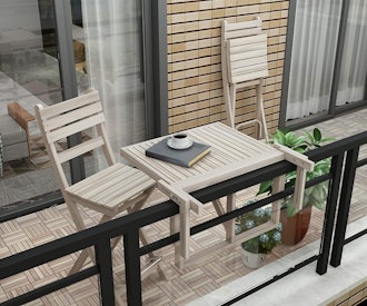 Interbuild Stockholm Folding Balcony Deck Table