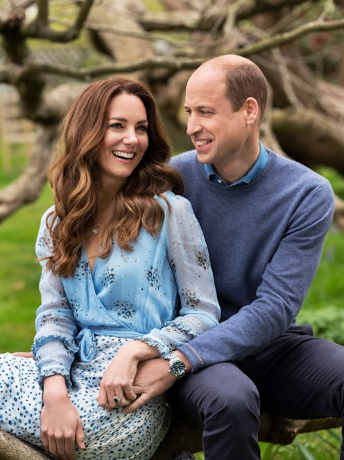 Kate & William's 10 wedding anniversary portrait