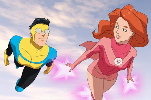 Mark and Eve in 'Invincible.'