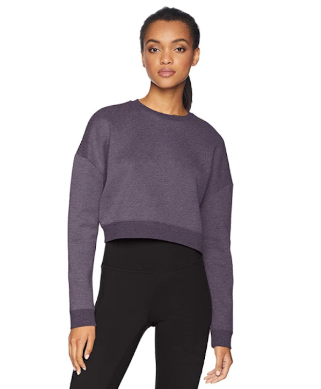 Core 10  Motion Tech Fleece Cropped Sweatshirt