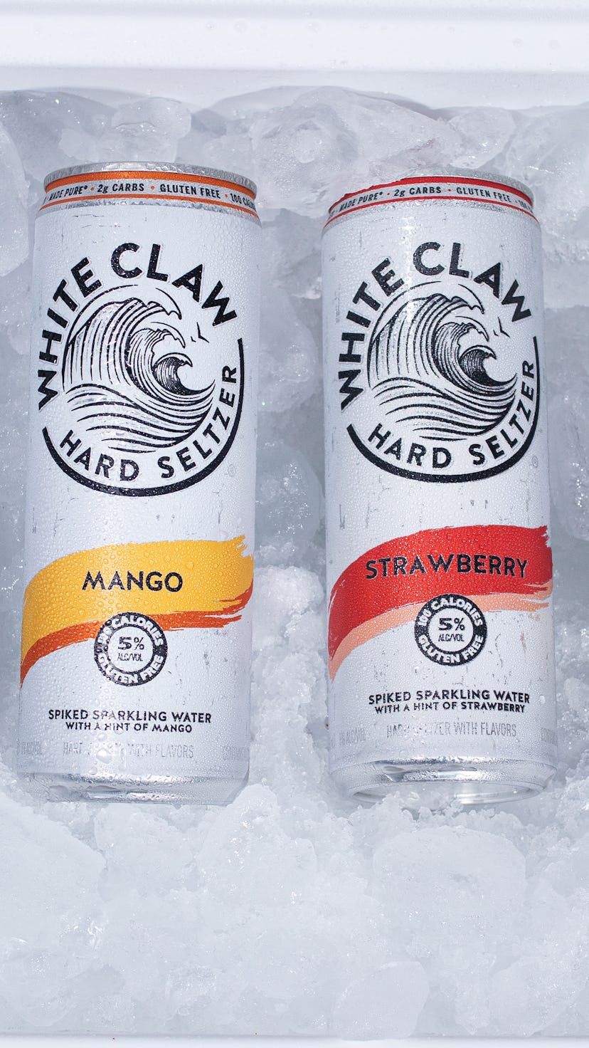 The hard seltzer has 5% ABV whereas White Claw Surge contains 8% ABV.
