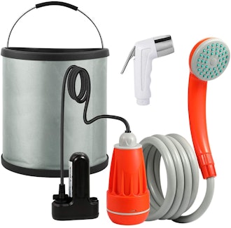 KEDSUM Portable Camping Shower and Pump 