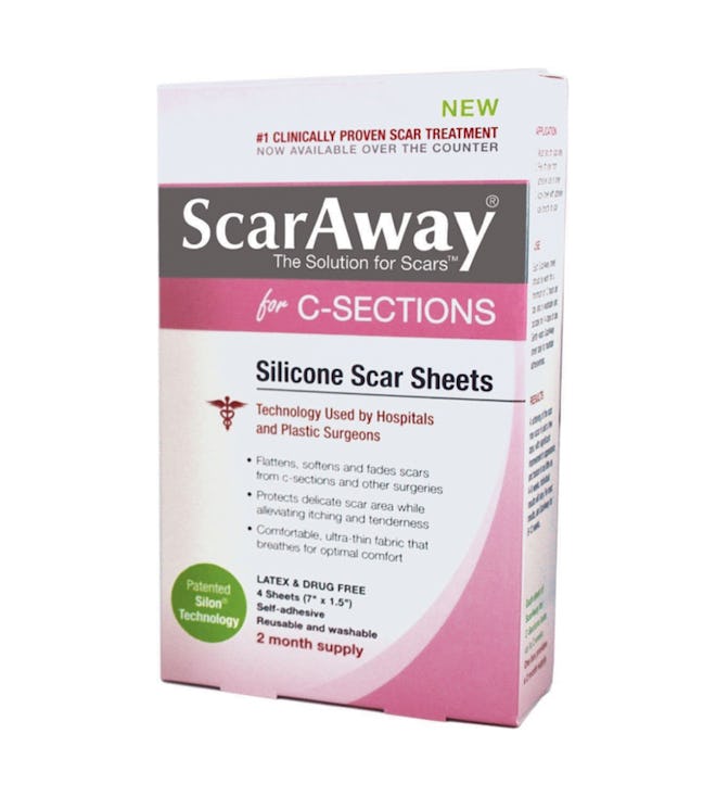 ScarAway for C-Sections, Silicone Scar Sheets 