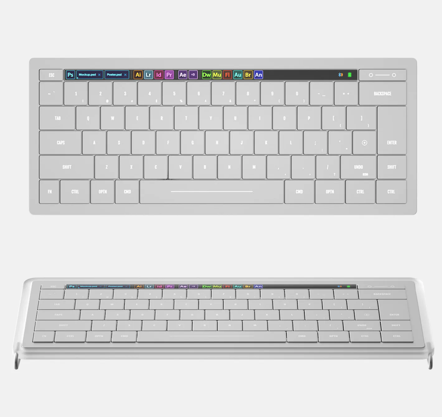 This keyboard is designed specifically for Adobe's Creative Suite