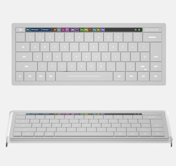 The 101Keyboard is a wireless keyboard designed for creative professionals.