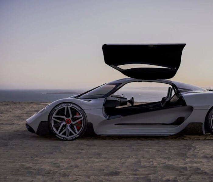 British startup Viritech is creating a hydrogen-powered hypercar called the Apricale.