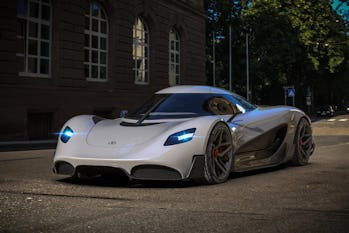 Viritech's Apricale is a hydrogen-powered hypercar to enter production in 2023.