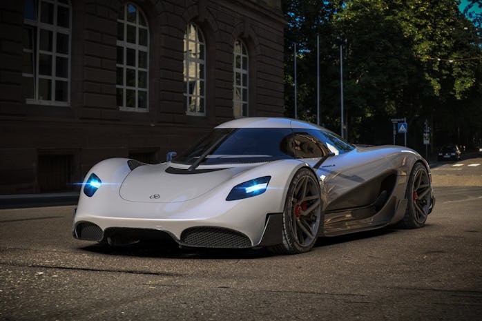Viritech's Apricale is a hydrogen-powered hypercar to enter production in 2023.