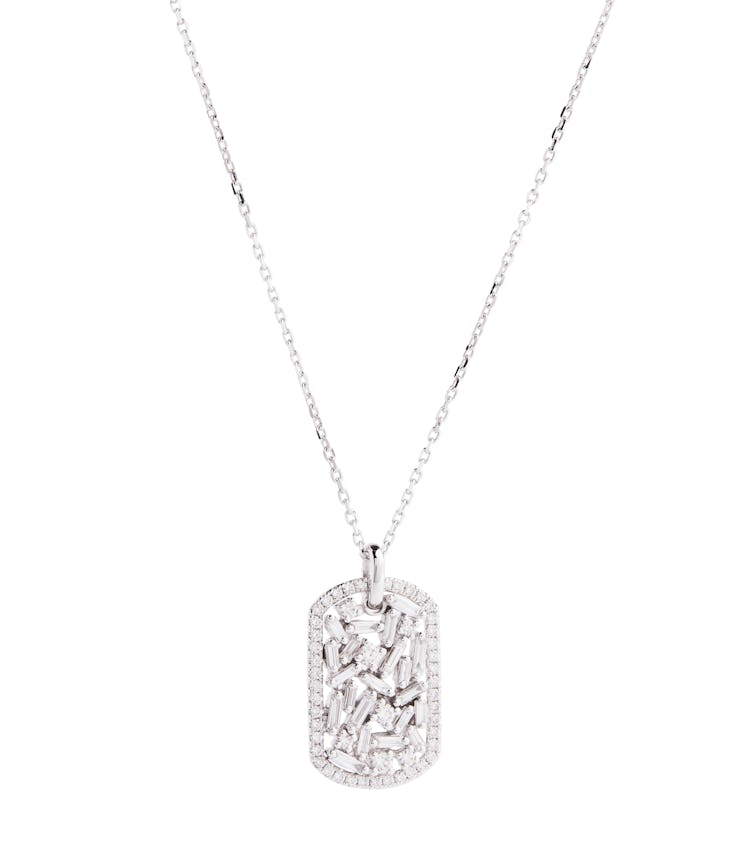 18kt White Gold Necklace With Diamonds