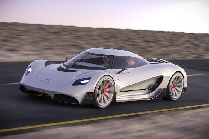 Viritech's Apricale is a hydrogen hypercar that will serve to demonstrate the benefits of hydrogen.