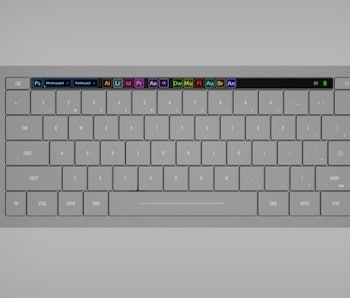 YIIY Design has created a concept wireless keyboard designed for use with Adobe's suite of creative ...