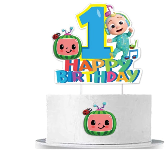 CoComelon Cake Topper for First Birthday