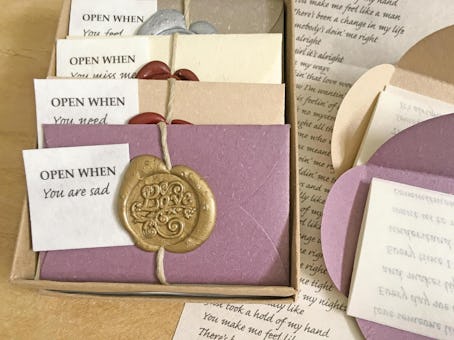 PaperJewelryDesign Personalized Open When Letters