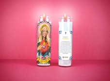 LitFriends Holy Smokes Custom Prayer Candle