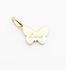 Rellery Engraved Butterfly Charm