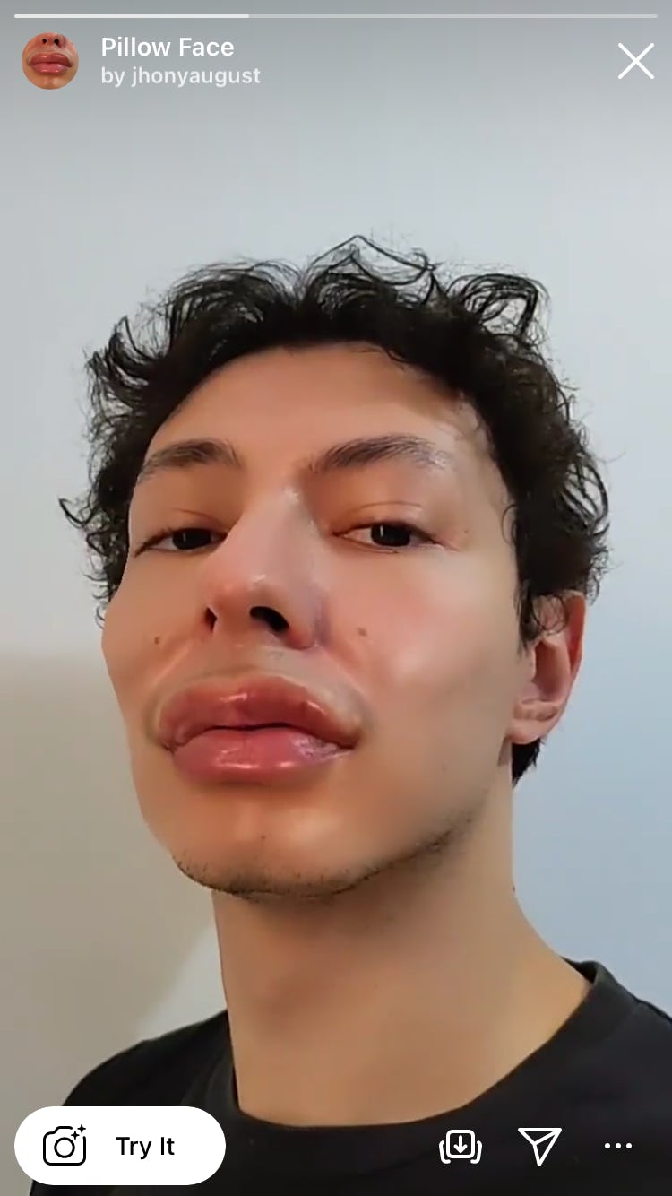 Wondering how to get the Pillow Face filter on Instagram? You have a few options.