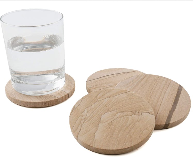 Thirstystone Sandstone Coasters (4-Pack)