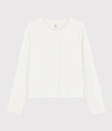 Women's Plain Cotton / Linen Cardigan