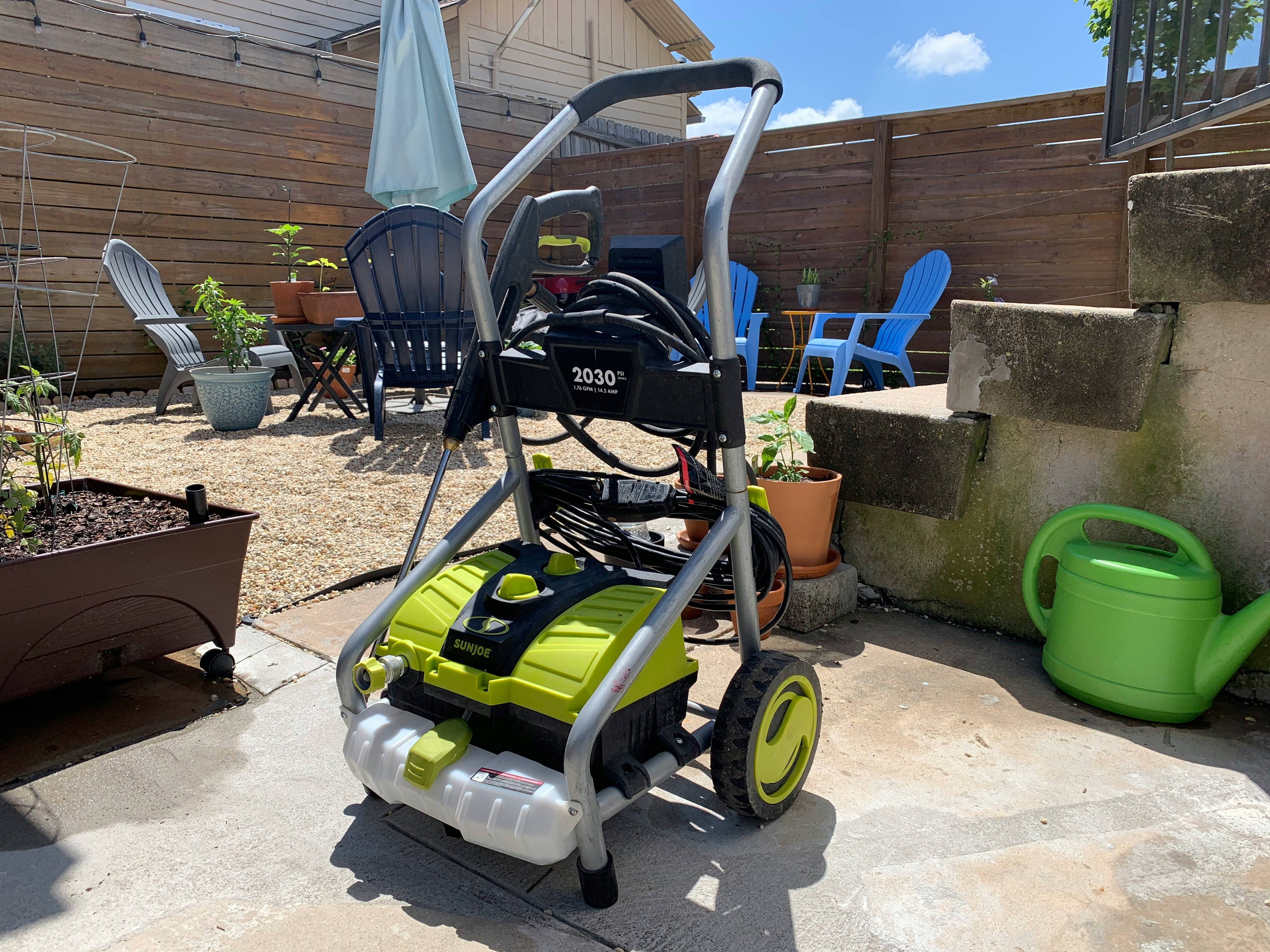 Sun joe 2030 psi deals electric pressure washer spx4000