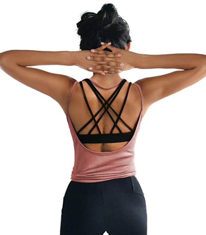 OYANUS Backless Workout Top