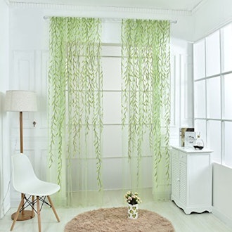 Norbi Willow Voile Tulle Room Window Curtain