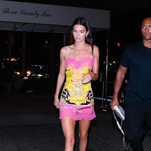 Model Kendall Jenner is seen walking in midtown on September 6, 2019 in New York City. 