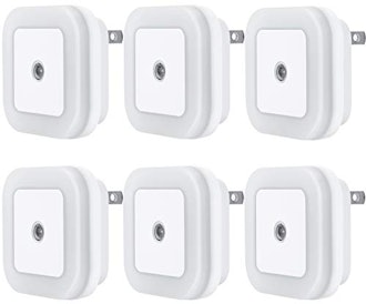 Uigos LED Automatic Night Lights (6-Pack)