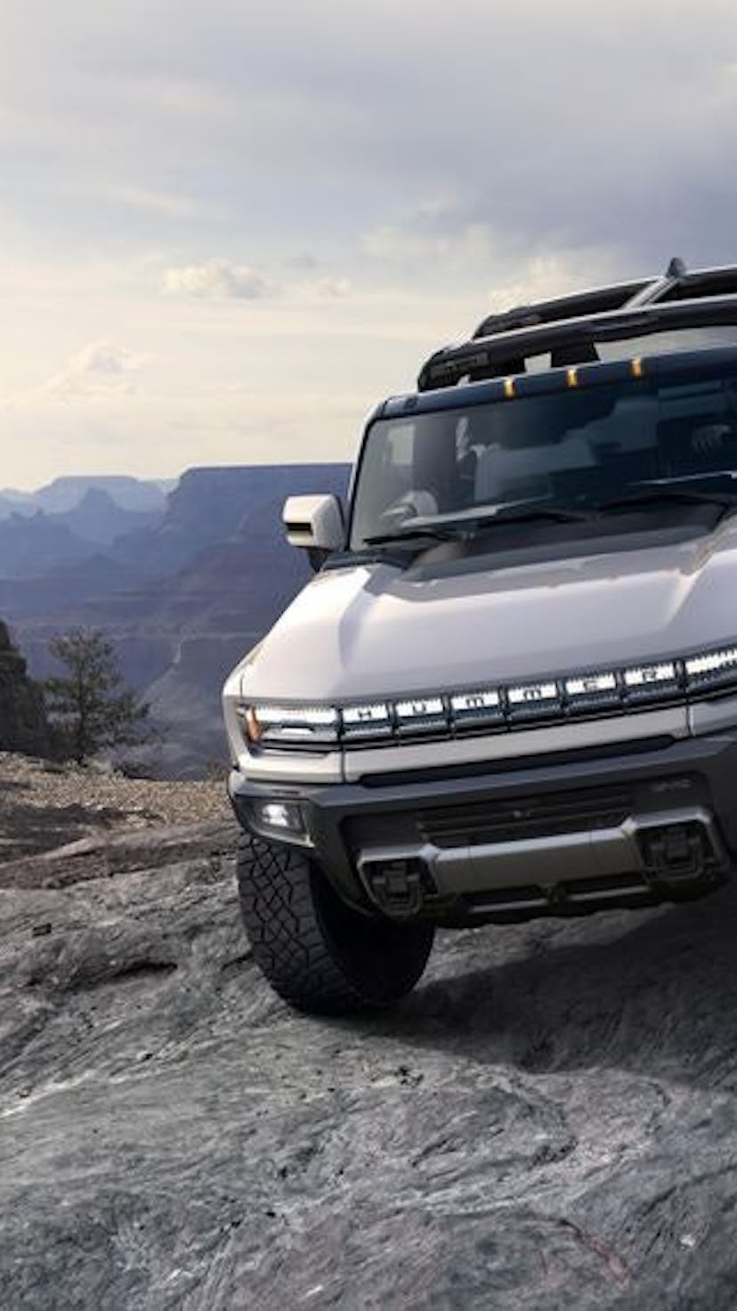 Hummer's electric SUV. Electric vehicles. GMC. EV. Electric cars. 
