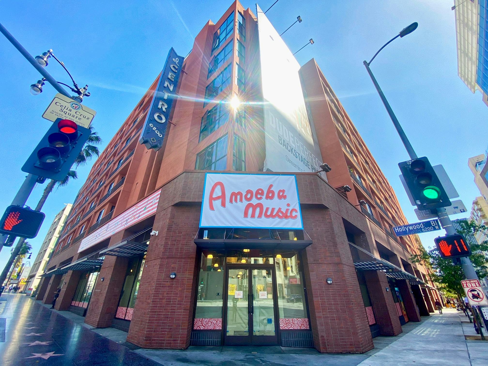 A photo of the new Amoeba Music location in Hollywood.