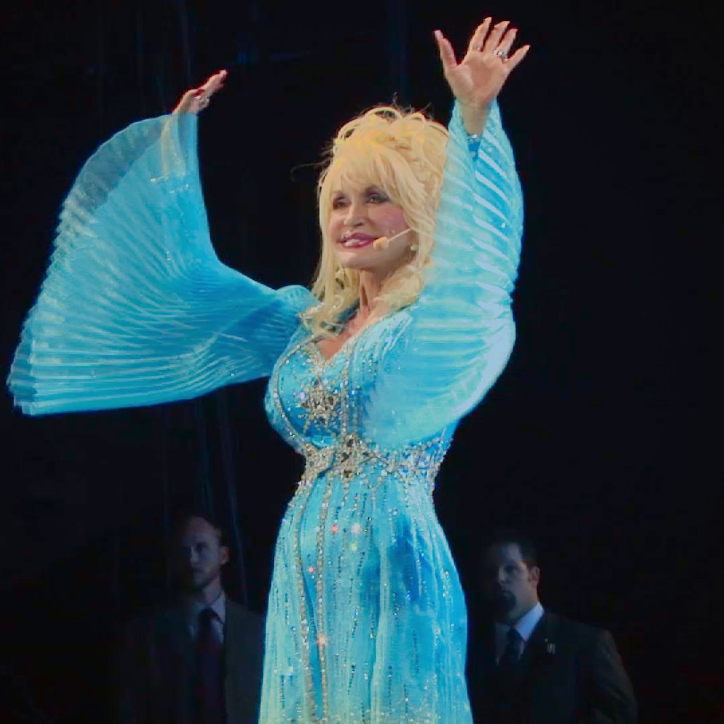 Dolly Parton performs in a MusicCares tribute on Netflix.