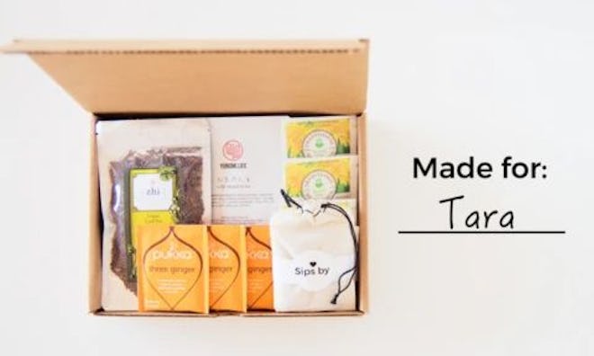 Personalized Tea Box