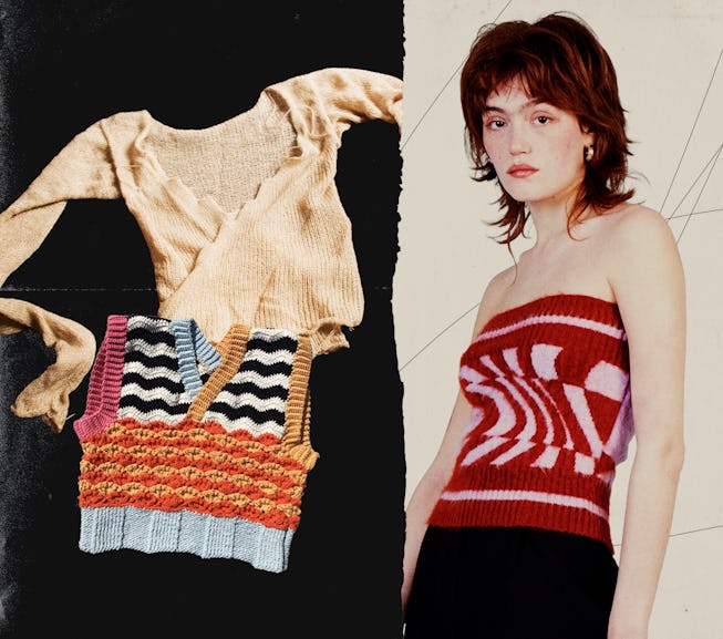 Hand sales knitwear designers