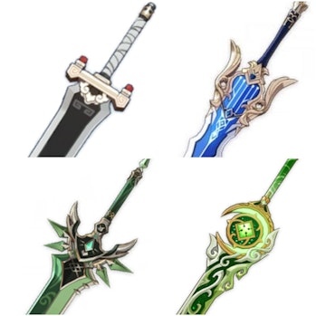 Genshin impact how to get inazuma craftable sword