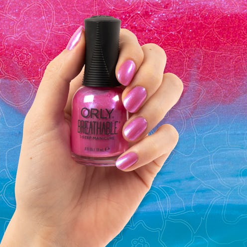 Nail polish from ORLY's new Superbloom Breathable collection.