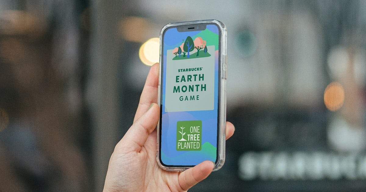 Here S How To Get Free Plays In Starbucks Earth Month Game For A Chance To Win Some Sweet Prizes Starbucks Games 2022 Nonmember