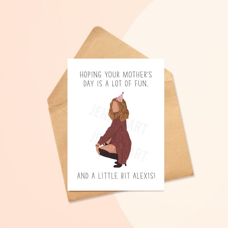 Schitt’s Creek Mother’s Day Card / A Little Bit Alexis