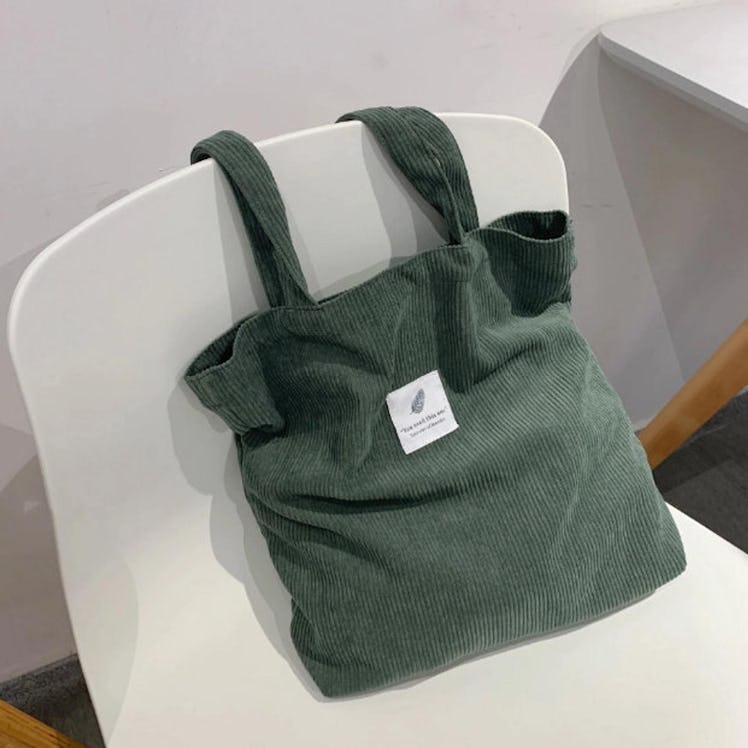 Corduroy Eco-Friendly Tote Bag
