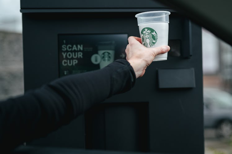 Starbucks' Borrow A Cup program will kick off at five Seattle locations.