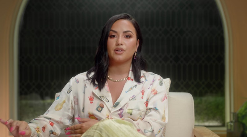 Demi Lovato describes their recovery from substance use disorder and relationship to the term "Calif...