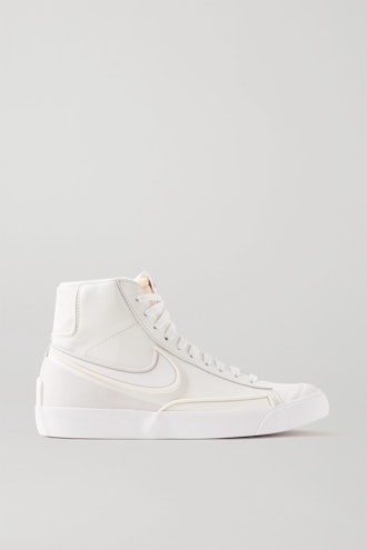Nike Blazer Mid ’77 Infinite Textured-Leather High-Top Sneakers