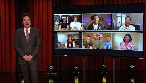 Jimmy Fallon Features Viral TikTok Dance Creators 10 Days After Addison Rae Backlash. Photo via NBC'...