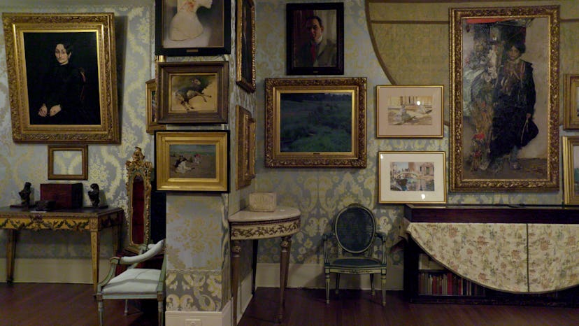 Part of the Gardner Museum in 'This Is A Robbery' via Netflix press site.