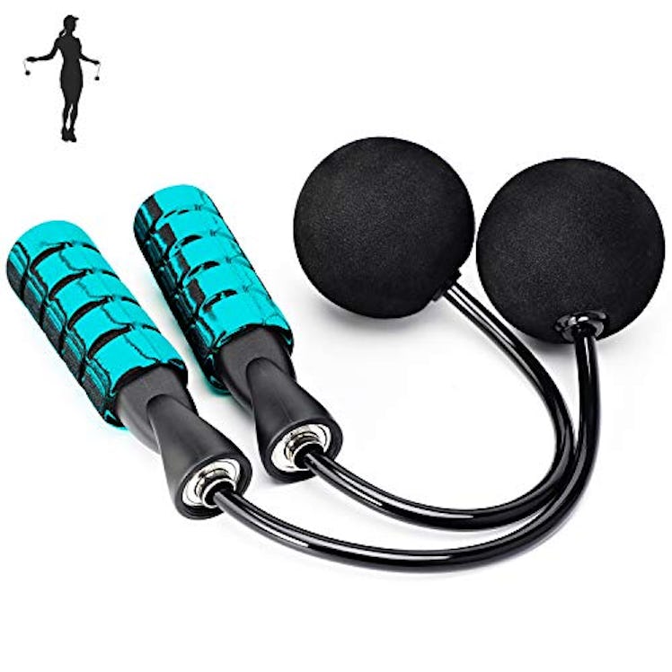 APLUGTEK Weighted Ropeless Jump Rope