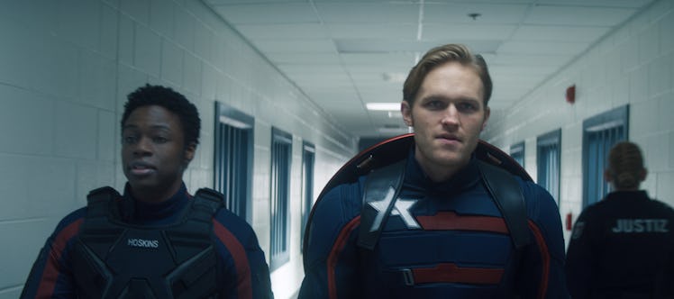 Wyatt Russell in "The Falcon and the Winter Soldier"