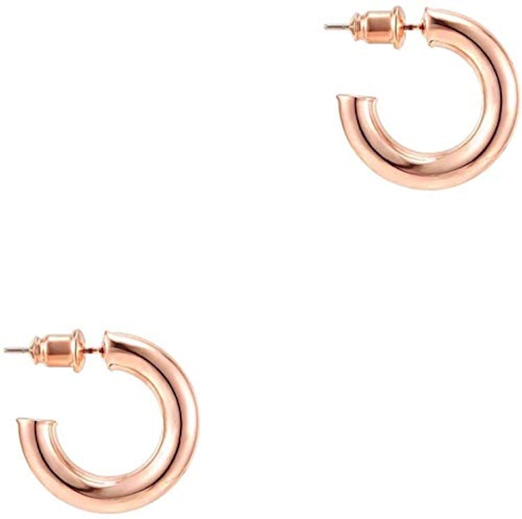Pavoi 14k Gold Hoop Earrings 
