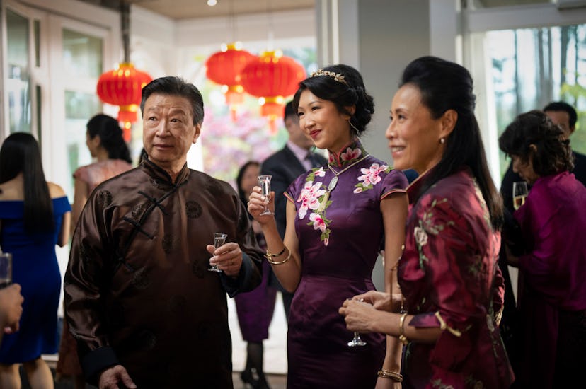 Tzi Ma as Jin Shen, Shannon Dang as Althea Shen and Kheng Hau Tan as Mei - Li in Kung Fu via The CW ...