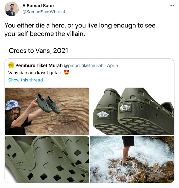 Vans Trek Slip-On Crocs