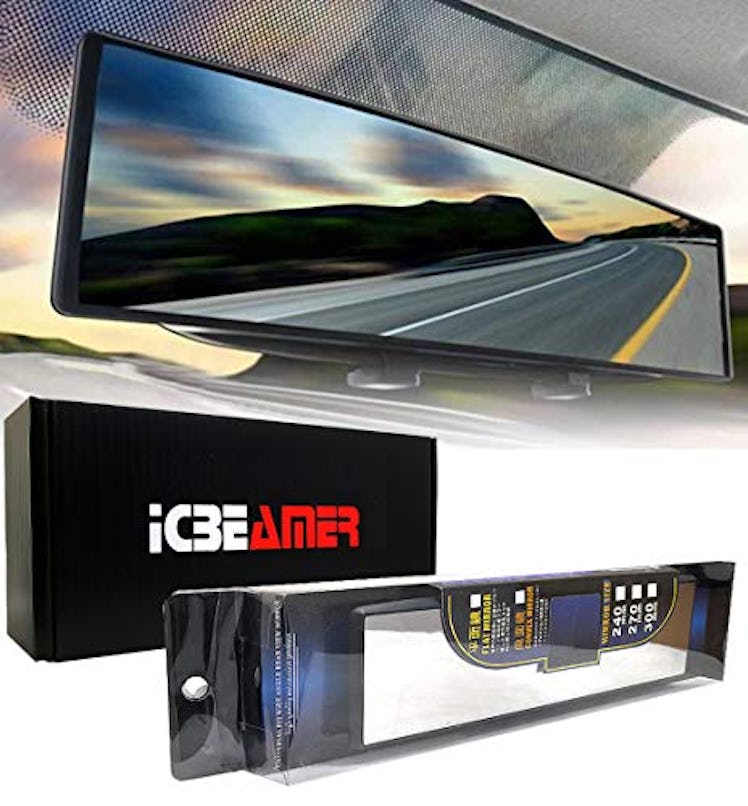 ICBEAMER 10.6" 270mm Easy Clip on Wide Angle Panoramic Blind Spot 